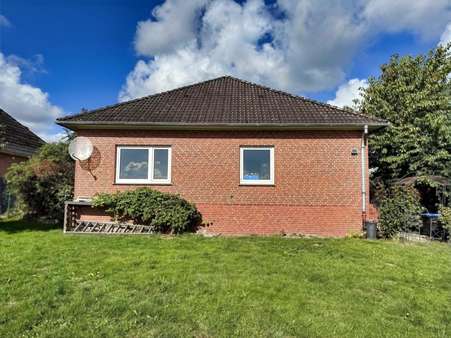 Ansicht Gartenseite II - Doppelhaushälfte in 21635 Jork mit 80m² kaufen
