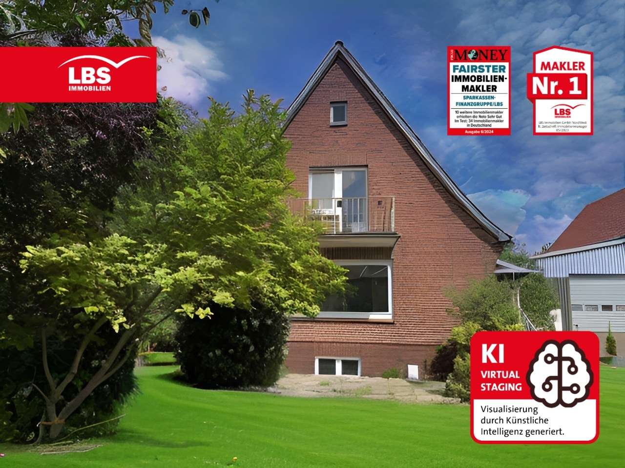 Vorderseite I - Einfamilienhaus in 21720 Grünendeich mit 100m² kaufen