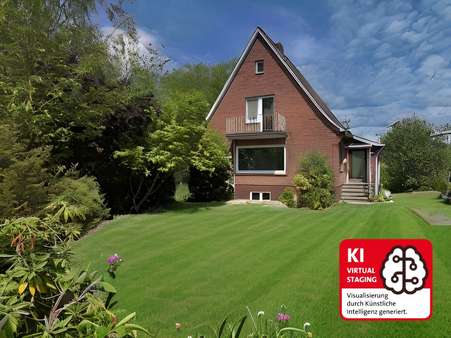 Vorderseite III - Einfamilienhaus in 21720 Grünendeich mit 100m² kaufen