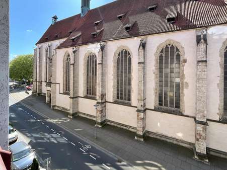 Blick aus dem Fenster - Etagenwohnung in 38100 Braunschweig mit 47m² mieten