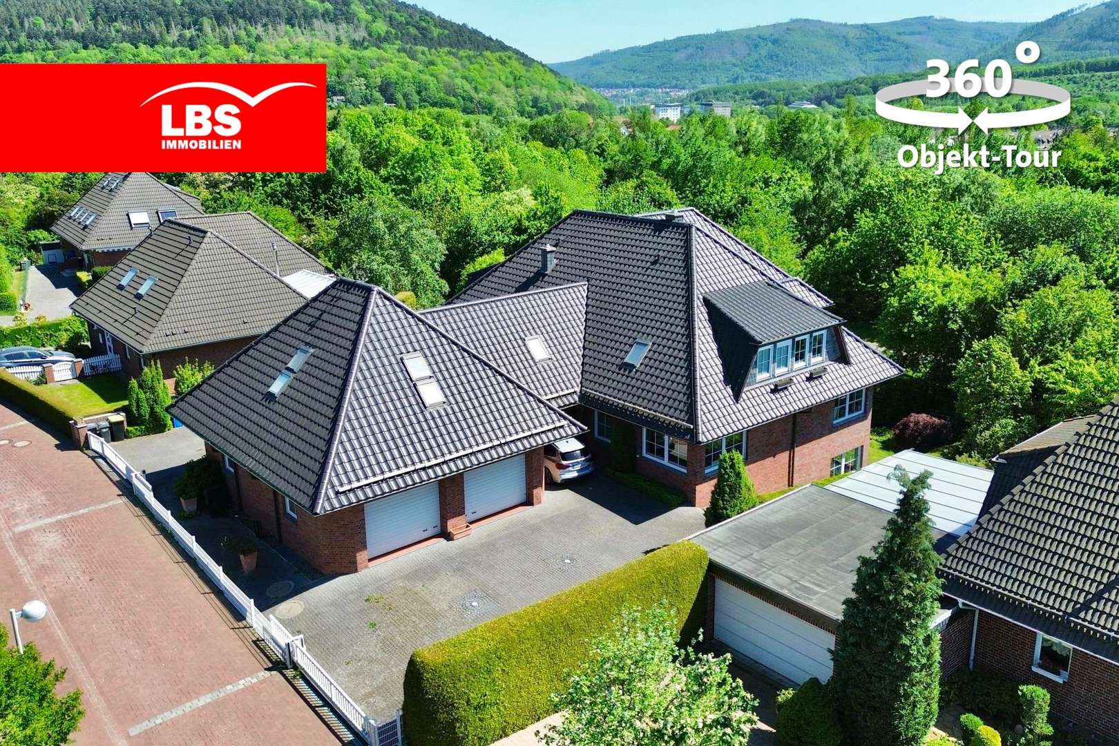 Nord-/Westansicht Nord-/Westansicht - Zweifamilienhaus in 38642 Goslar mit 461m² kaufen