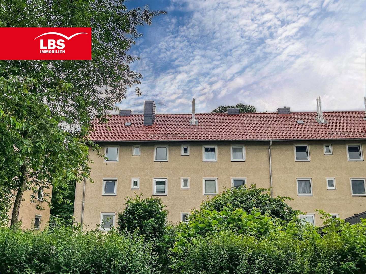 Außenansicht hinten - Etagenwohnung in 38108 Braunschweig mit 51m² kaufen