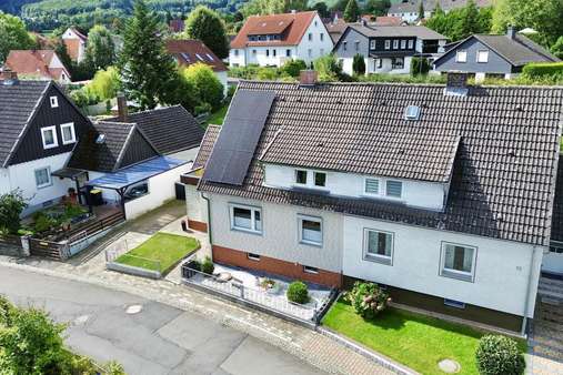 Nord-/Ostansicht - Doppelhaushälfte in 38667 Bad Harzburg mit 127m² kaufen