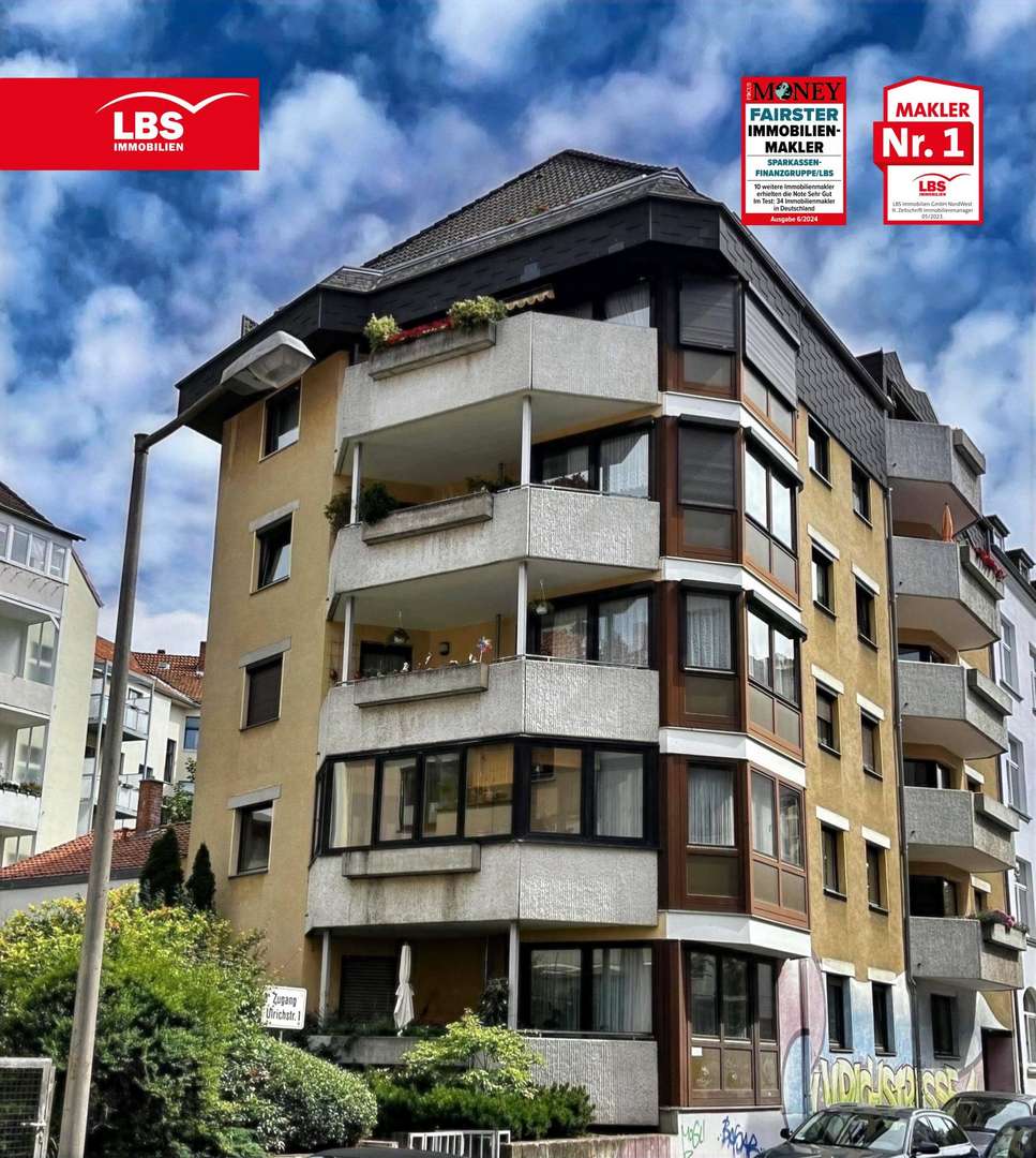 Außenansicht - Etagenwohnung in 30161 Hannover mit 65m² kaufen