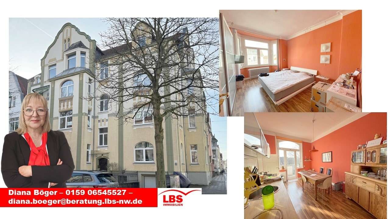 Titelbildpräsentation - Etagenwohnung in 30625 Hannover mit 127m² kaufen