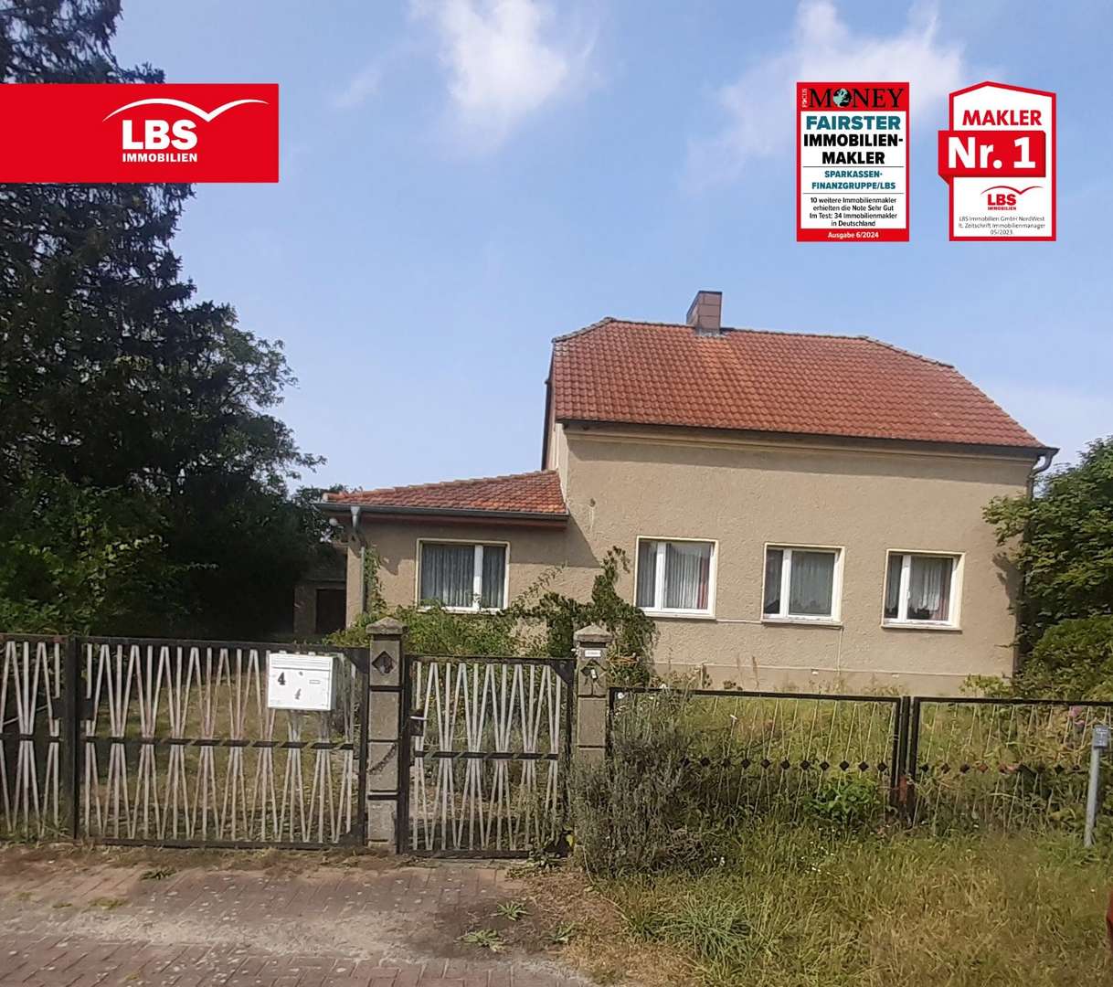 Straßenansicht Straßenansicht - Bauernhaus in 15741 Bestensee mit 124m² kaufen