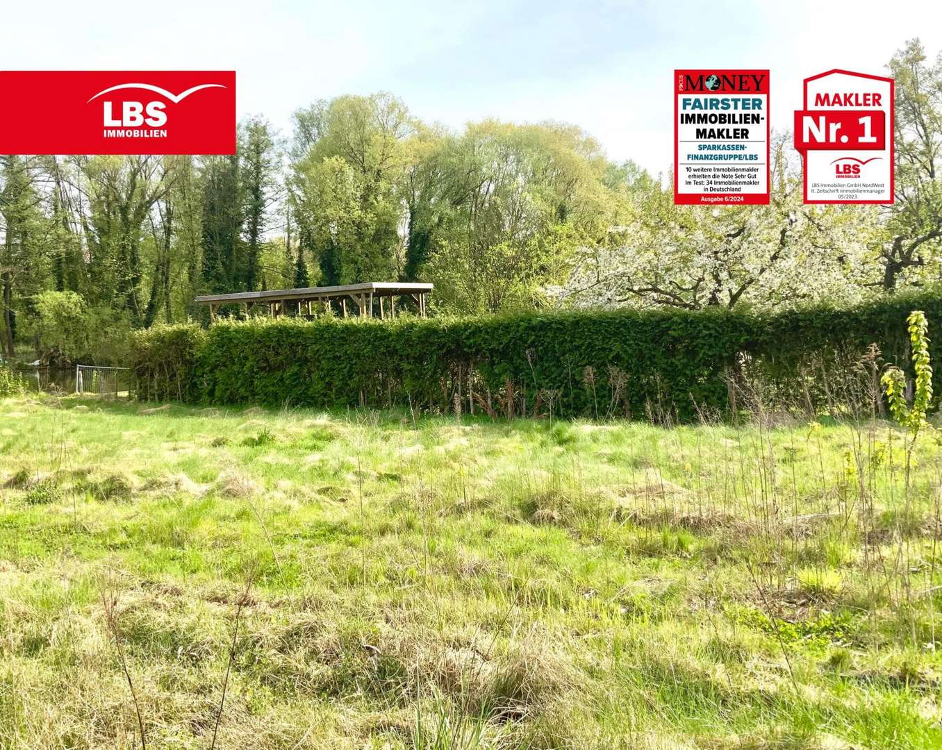 Grundstücksimpressionen - Grundstück in 15562 Rüdersdorf mit 1324m² kaufen