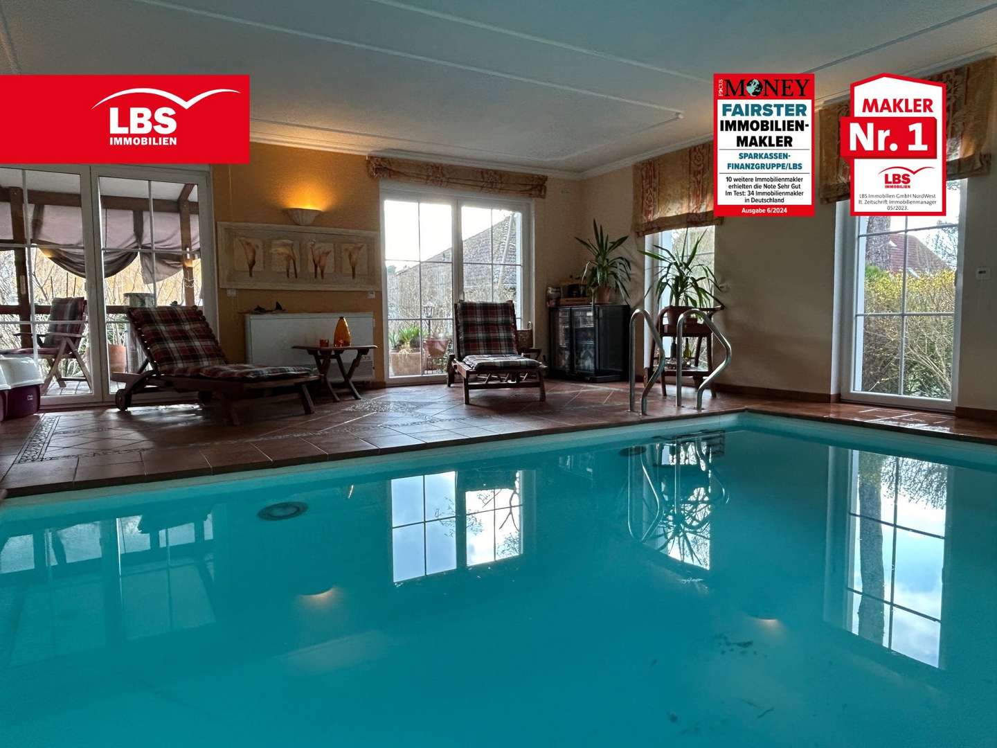 indoor pool - Villa in 12559 Berlin mit 281m² kaufen