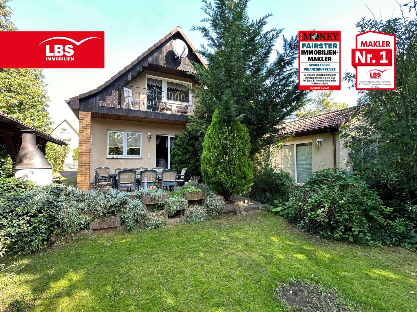 Rückansicht Haus - Einfamilienhaus in 15366 Neuenhagen mit 162m² kaufen