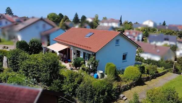 Drohnenansicht - Einfamilienhaus in 88416 Ochsenhausen mit 140m² kaufen