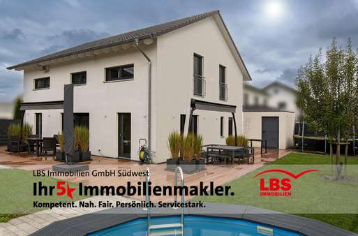Außenansicht Außenansicht - Einfamilienhaus in 88299 Leutkirch mit 156m² kaufen
