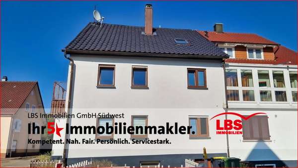 Ansicht West - Einfamilienhaus in 75217 Birkenfeld mit 228m² kaufen
