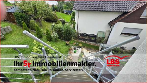 Treppe zum Garten Treppe zum Garten - Etagenwohnung in 75305 Neuenbürg mit 147m² kaufen