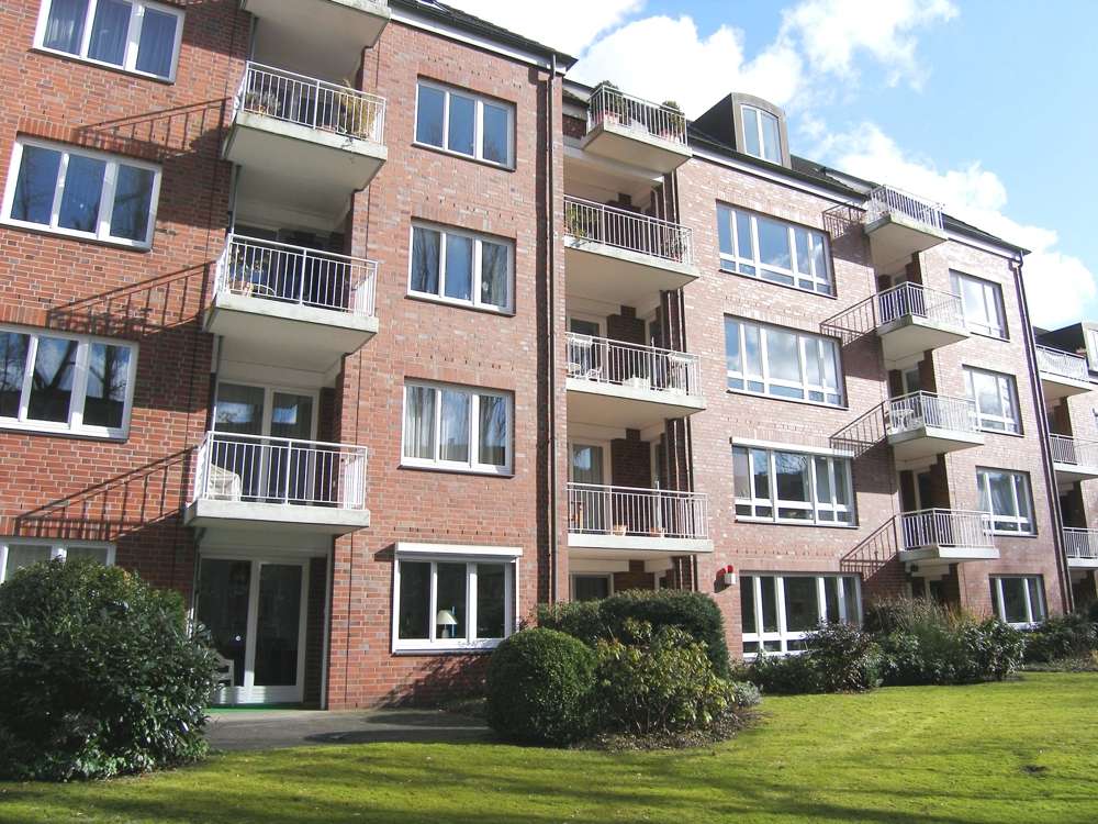 Hausansicht Hausansicht - Etagenwohnung in 22085 Hamburg mit 68m² mieten