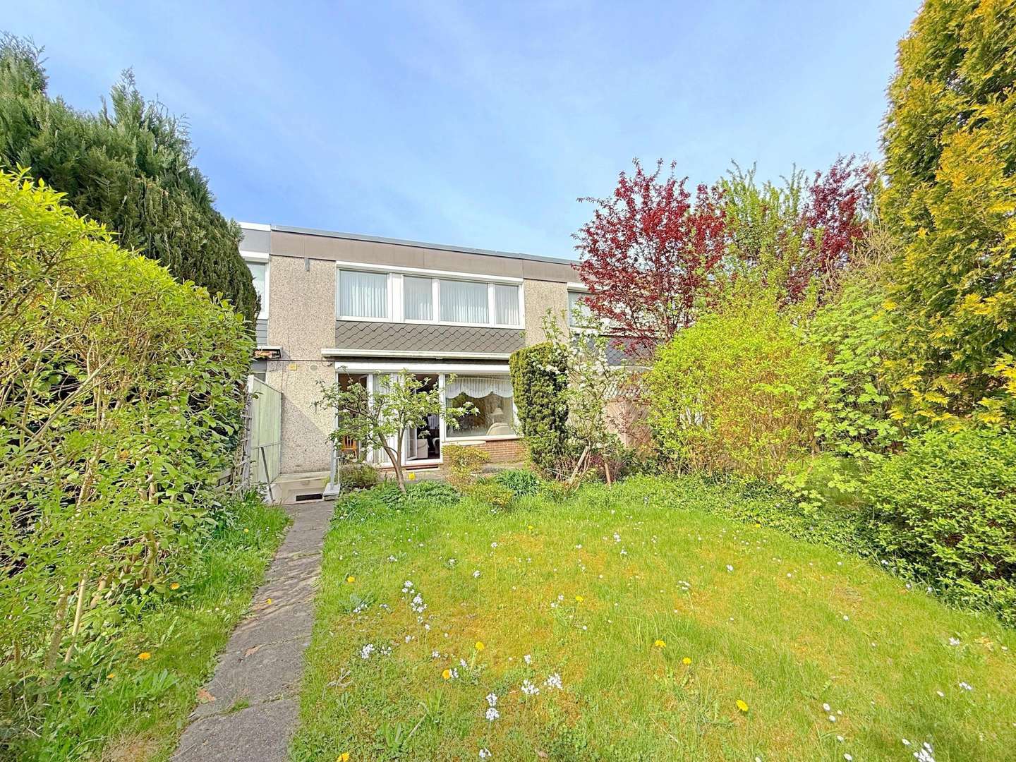 Gartenansicht Gartenansicht - Reihenmittelhaus in 25421 Pinneberg mit 85m² kaufen