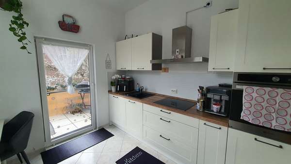 Küche mit Balkon - Etagenwohnung in 42555 Velbert mit 69m² kaufen
