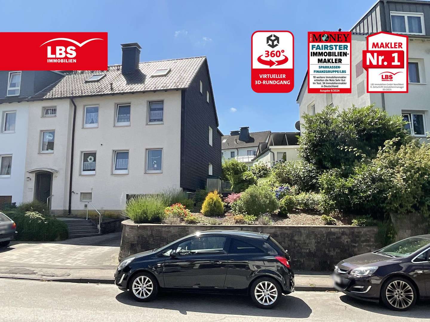 Frontansicht Frontansicht - Zweifamilienhaus in 58256 Ennepetal mit 170m² kaufen