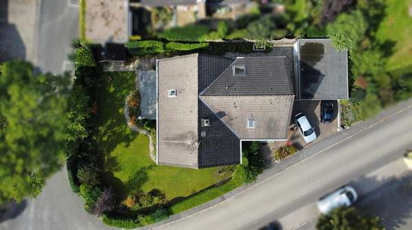 Hausansicht von oben Hausansicht von oben - Einfamilienhaus in 58239 Schwerte mit 208m² kaufen