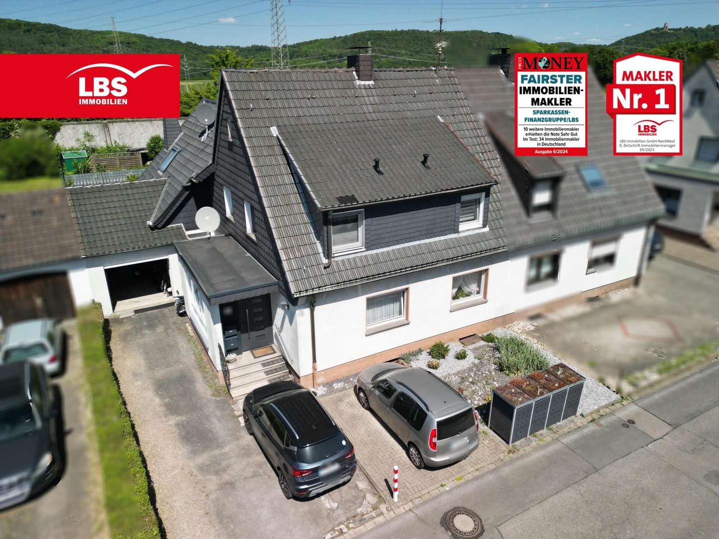 Luftbildaufnahme Luftbildaufnahme - Dachgeschosswohnung in 58099 Hagen mit 80m² kaufen