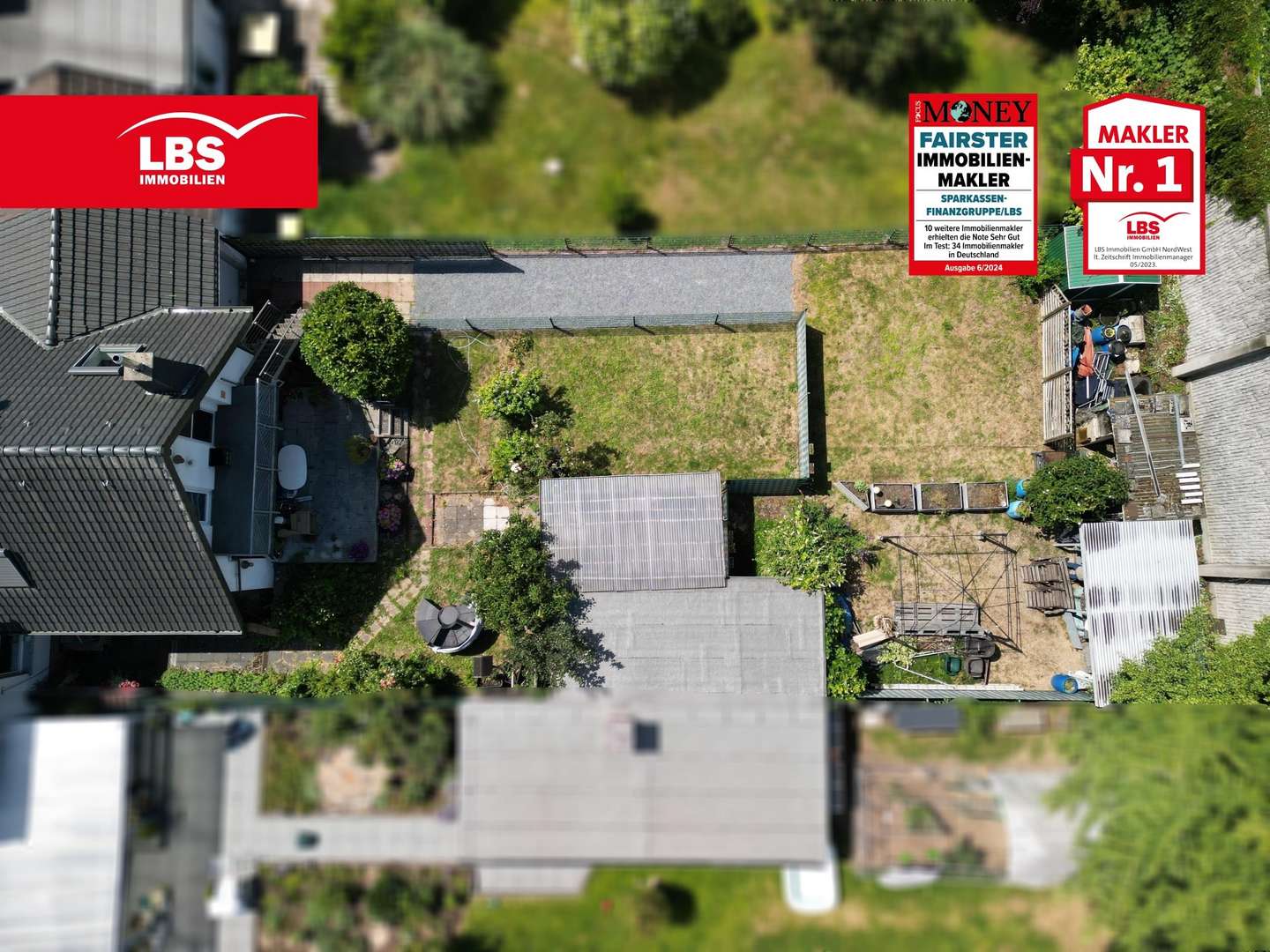 Vogelperspektive - Dachgeschosswohnung in 58099 Hagen mit 80m² kaufen