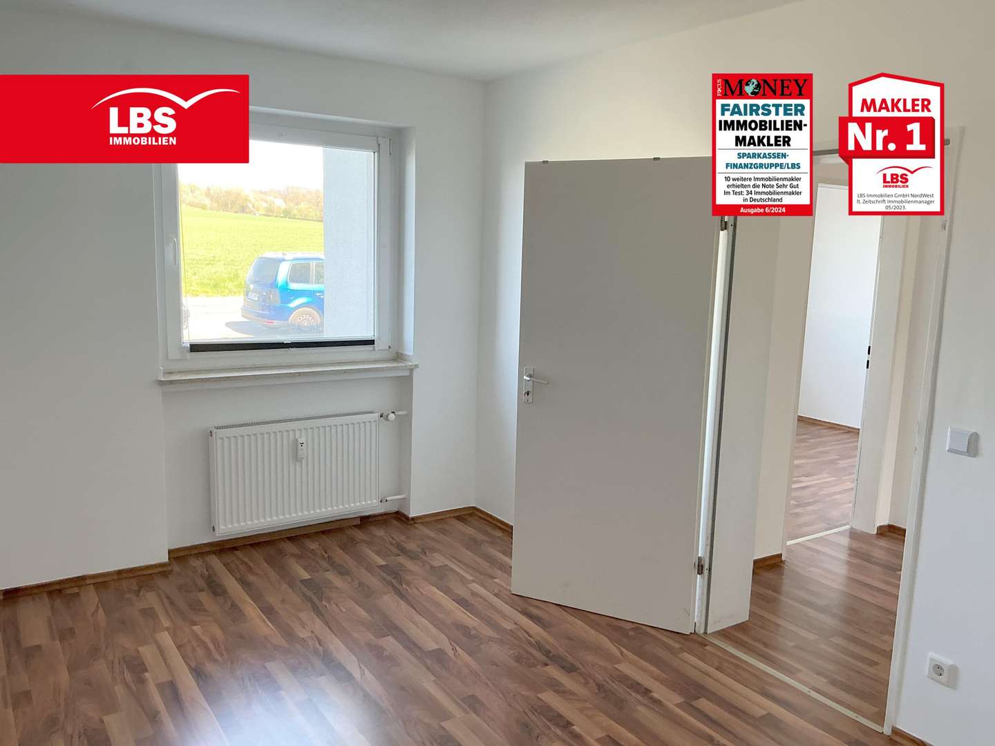 Schlafbereich - Erdgeschosswohnung in 32758 Detmold mit 94m² kaufen