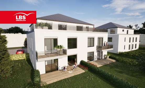 Gartenansicht - Mehrfamilienhaus in 32120 Hiddenhausen mit 107m² kaufen