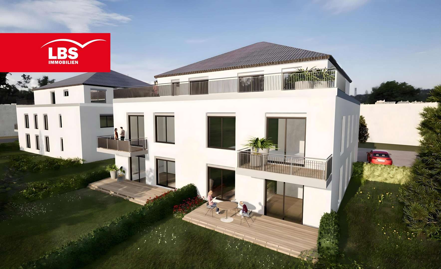 Gartenansicht - Mehrfamilienhaus in 32120 Hiddenhausen mit 173m² kaufen