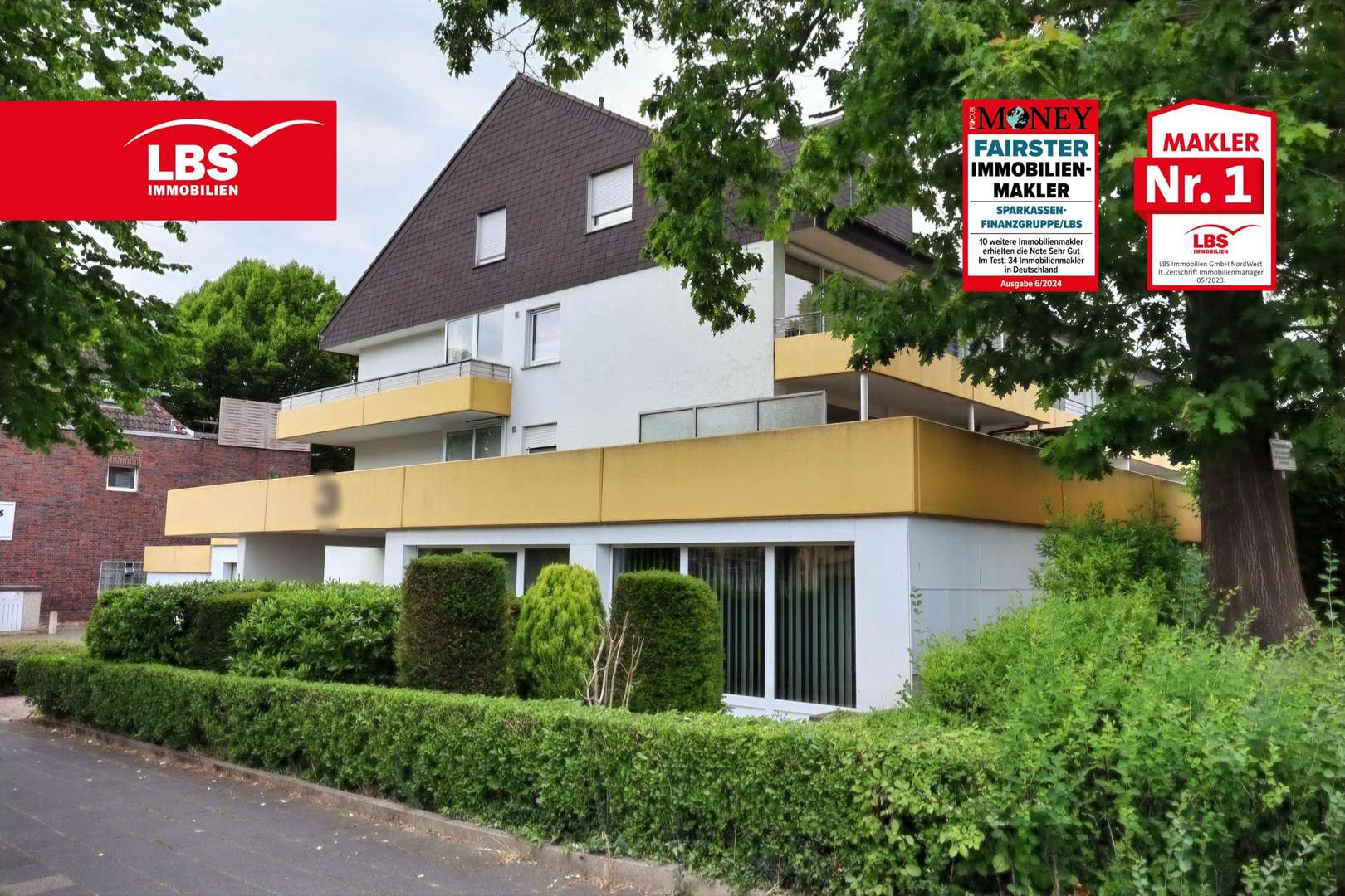 Außenansicht - Erdgeschosswohnung in 32105 Bad Salzuflen mit 63m² kaufen