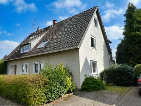 Vorderansicht - Zweifamilienhaus in 32257 Bünde mit 184m² kaufen