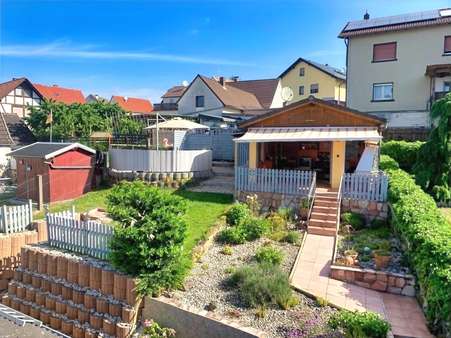 Garten-Grill-Pool Bereich - Einfamilienhaus in 63549 Ronneburg mit 105m² kaufen
