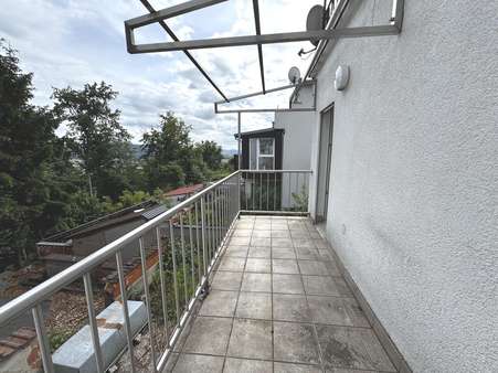 Balkon im Erdgeschoss - Reihenmittelhaus in 64678 Lindenfels mit 140m² kaufen