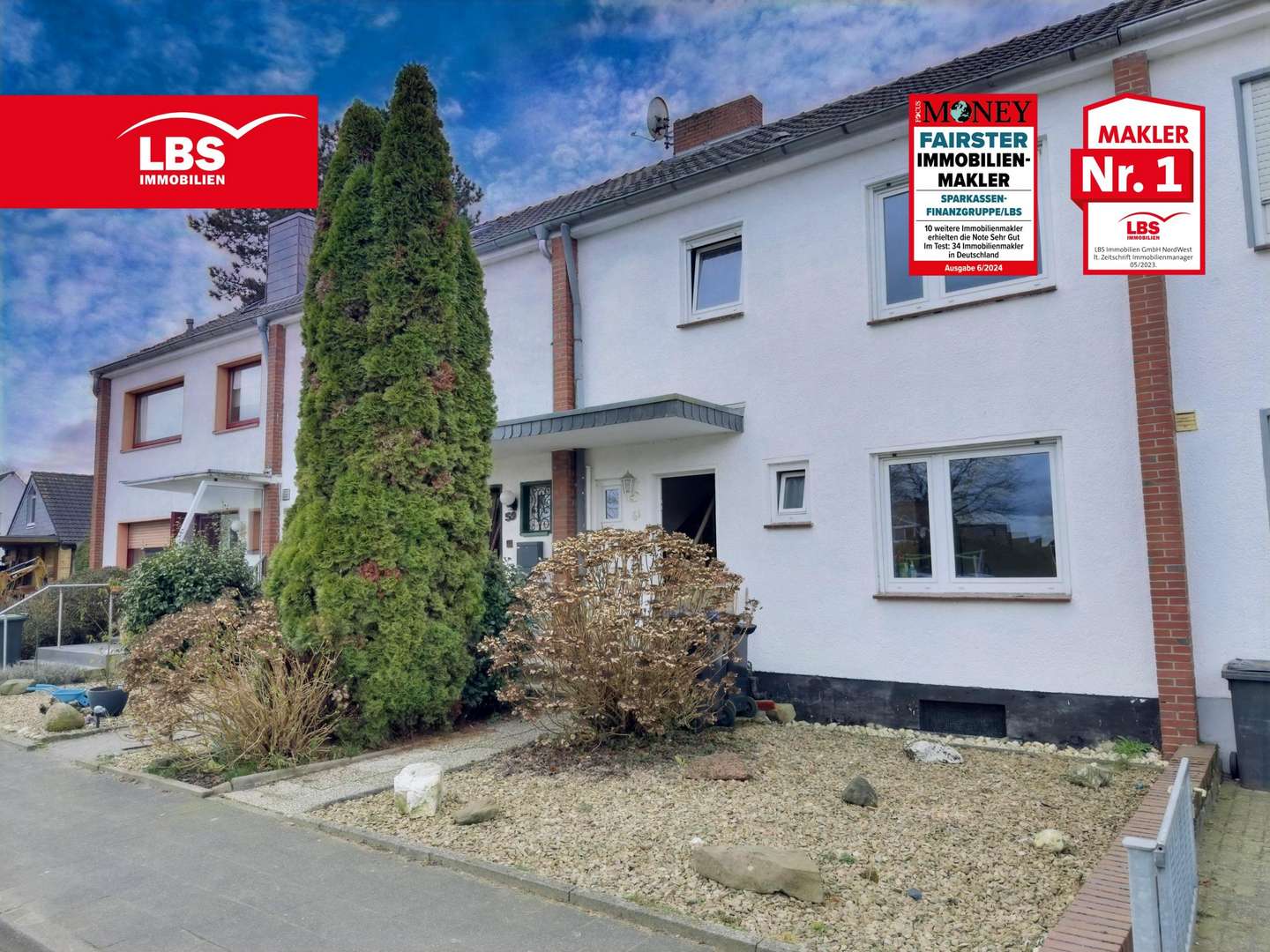 Hausansicht - Reihenmittelhaus in 46485 Wesel mit 80m² kaufen