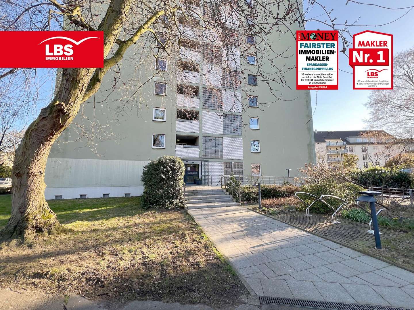 Zugang Haus - Etagenwohnung in 45138 Essen mit 86m² kaufen