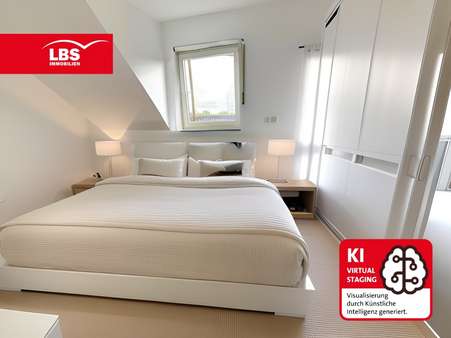 Schlafzimmer 1 - Maisonette-Wohnung in 46240 Bottrop mit 90m² kaufen