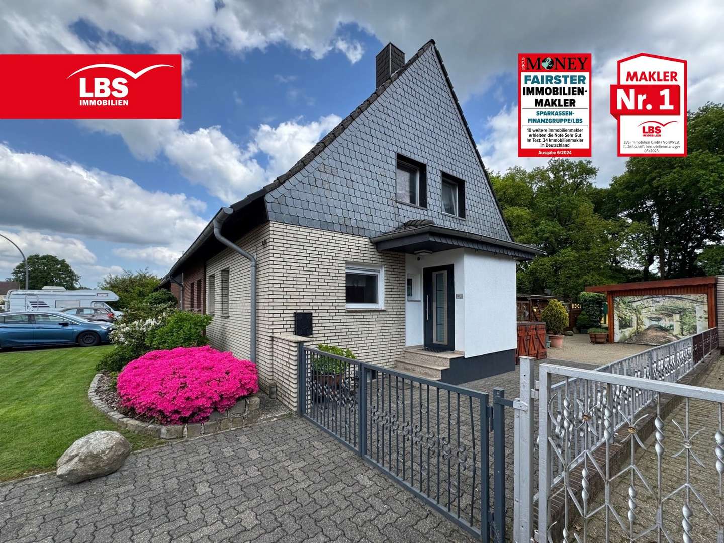 Hausansicht - Doppelhaushälfte in 45772 Marl mit 75m² kaufen