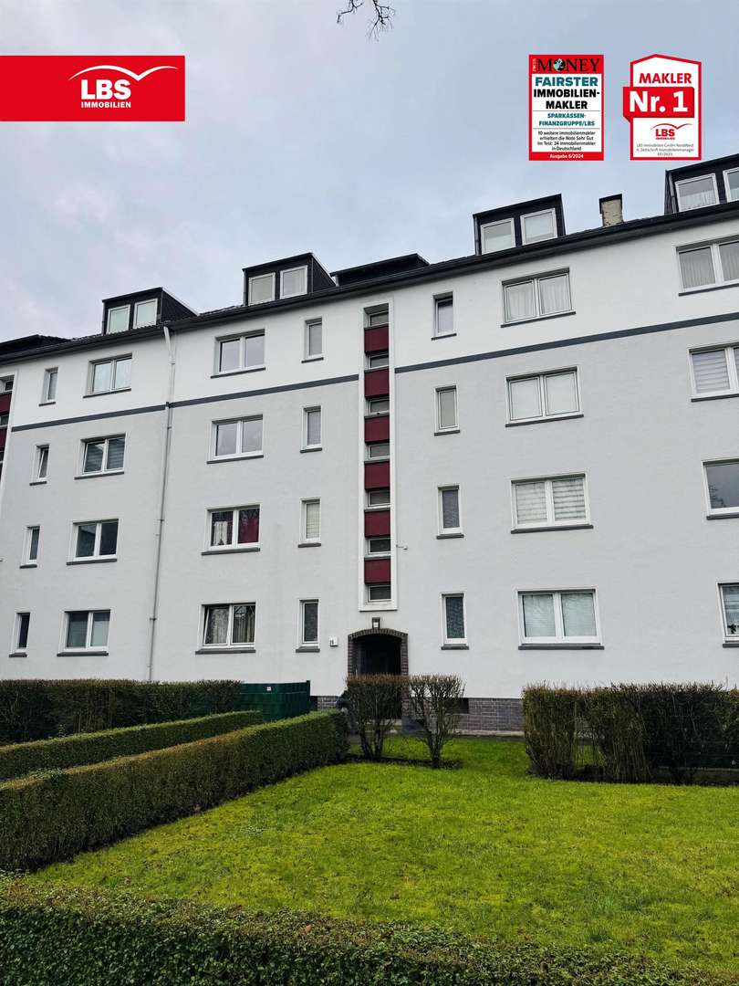 Hausansicht Hausansicht - Etagenwohnung in 46236 Bottrop mit 55m² kaufen