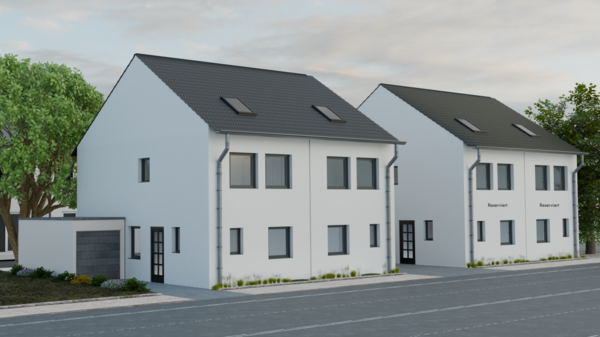 Gebäudeansicht - Doppelhaushälfte in 45659 Recklinghausen mit 117m² kaufen