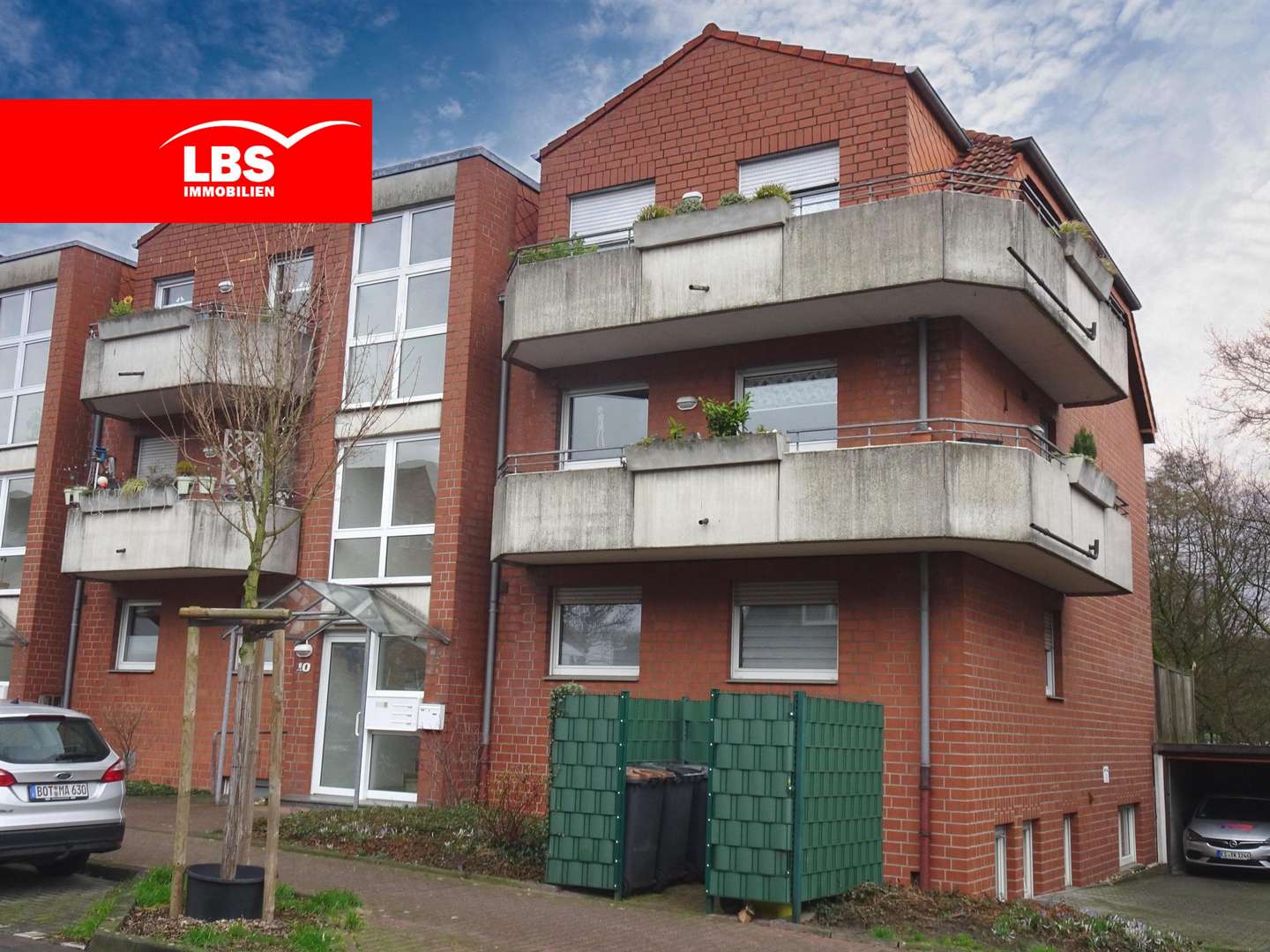 Vorderansicht - Souterrain-Wohnung in 46242 Bottrop mit 56m² mieten