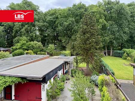 Blick in den Garten Blick in den Garten - Zweifamilienhaus in 45772 Marl mit 90m² kaufen