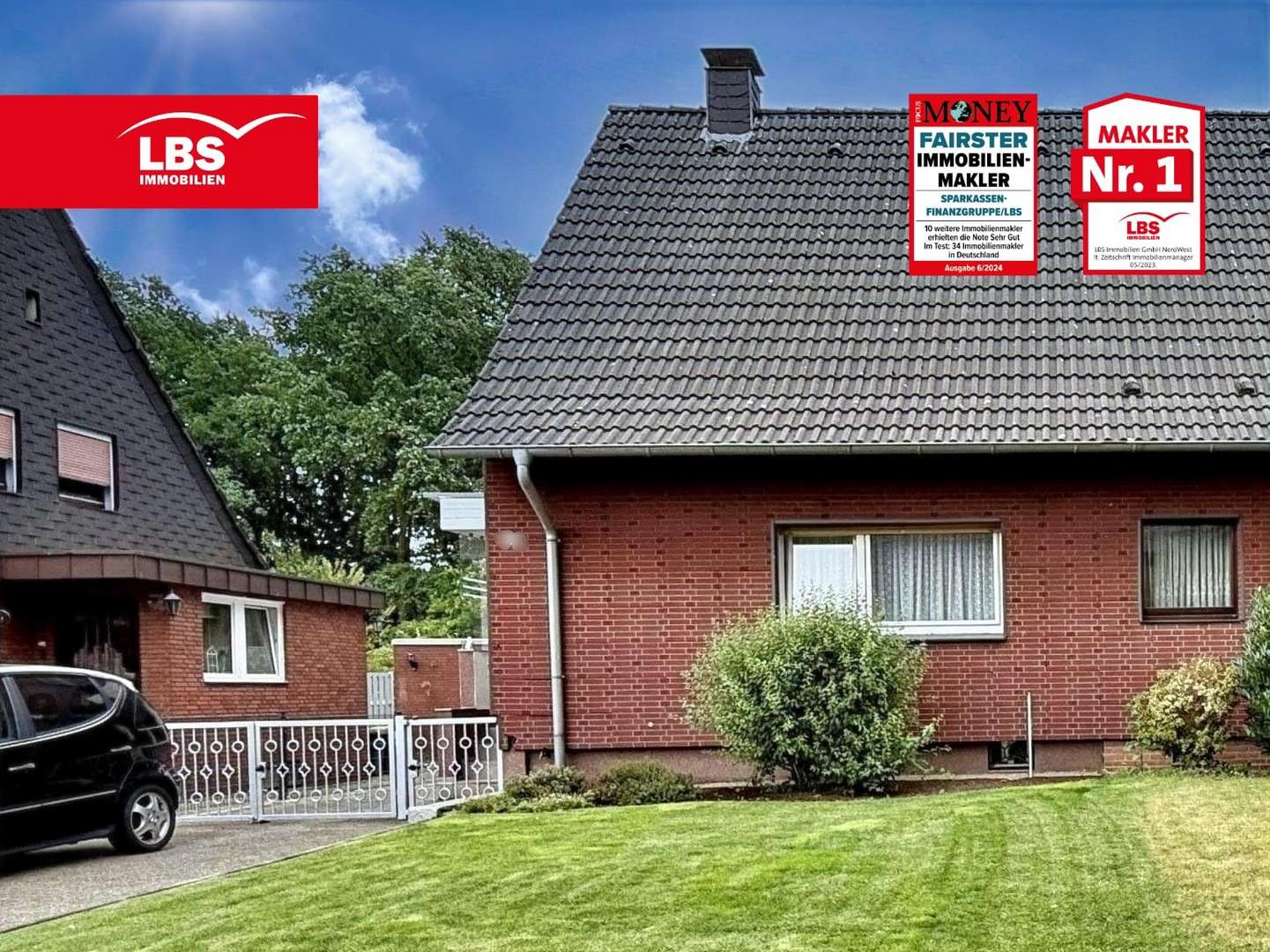 Vorderansicht Vorderansicht - Zweifamilienhaus in 45772 Marl mit 90m² kaufen