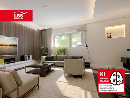 Wohnzimmer Wohnzimmer - Zweifamilienhaus in 45772 Marl mit 90m² kaufen