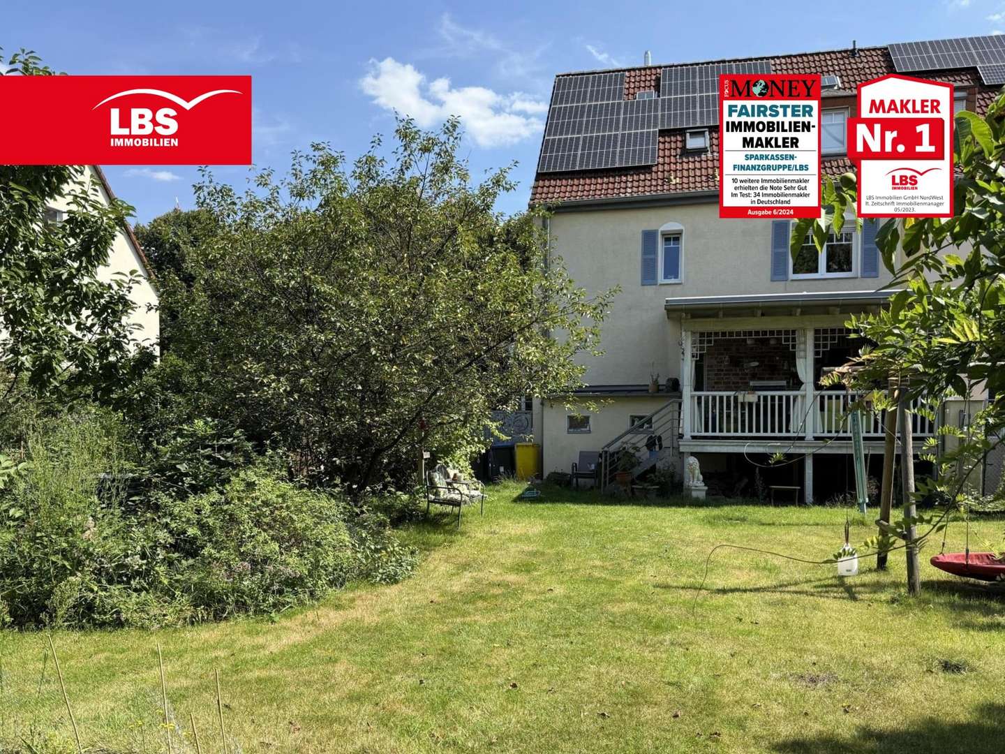 Gartenansicht - Doppelhaushälfte in 46240 Bottrop mit 170m² kaufen
