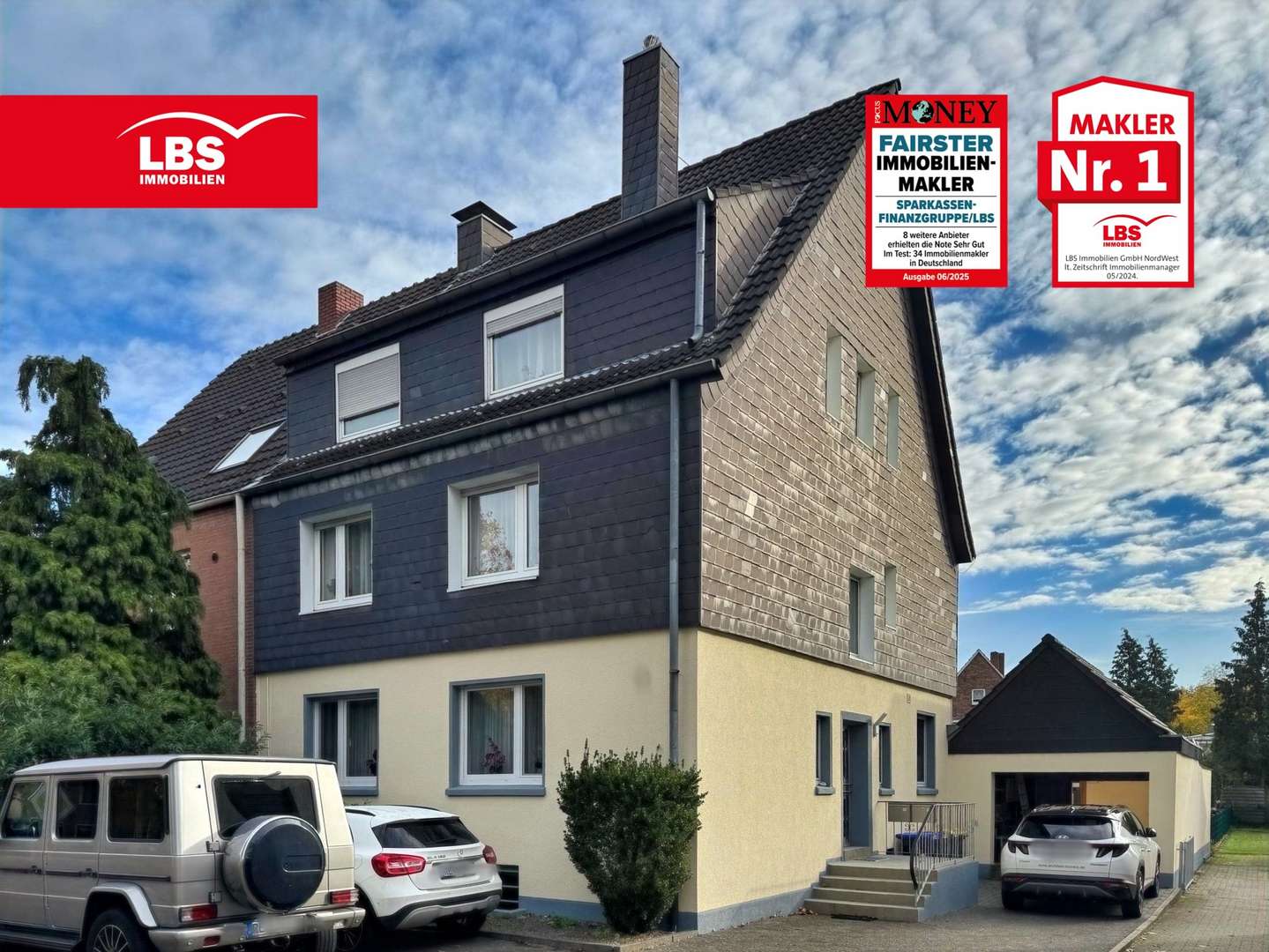 Hausansicht - Erdgeschosswohnung in 46282 Dorsten mit 79m² kaufen