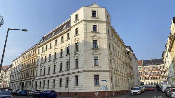 Außenansicht - Etagenwohnung in 04159 Leipzig mit 43m² als Kapitalanlage kaufen