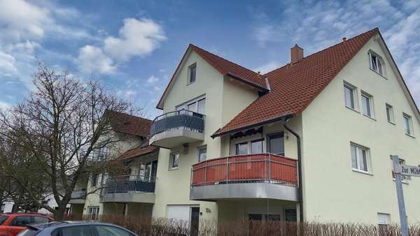 Außenansicht - Erdgeschosswohnung in 04509 Wiedemar mit 59m² kaufen
