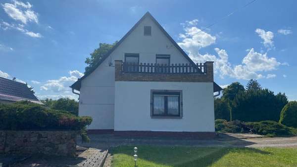 Seitenansicht Seitenansicht - Doppelhaushälfte in 04838 Doberschütz mit 100m² kaufen