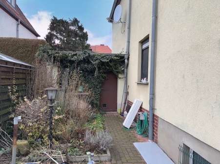 Rückansicht - Reihenendhaus in 04249 Leipzig mit 108m² kaufen