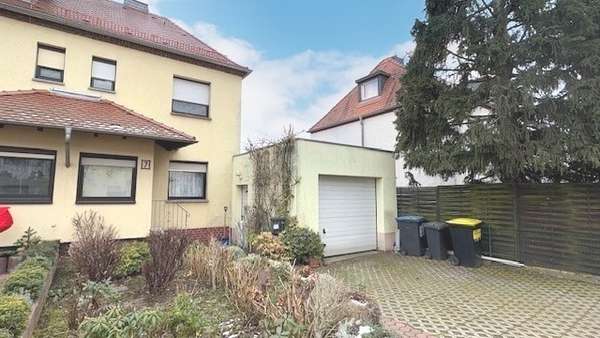 Vorderansicht Vorderansicht - Reihenendhaus in 04249 Leipzig mit 108m² kaufen
