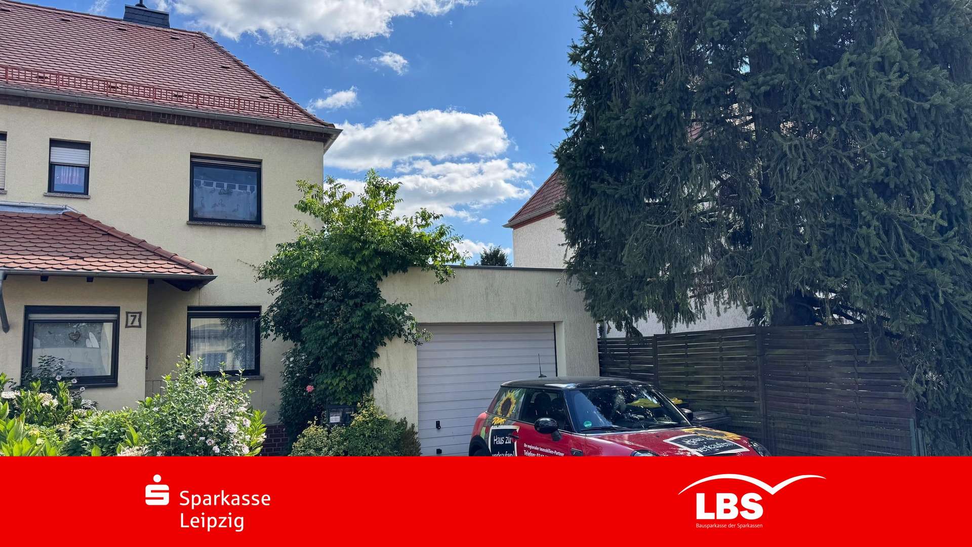 Vorderansicht - Reihenendhaus in 04249 Leipzig mit 108m² kaufen