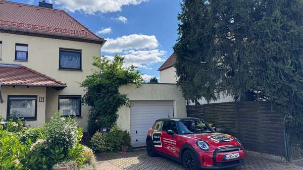 Vorderansicht - Reihenendhaus in 04249 Leipzig mit 108m² kaufen